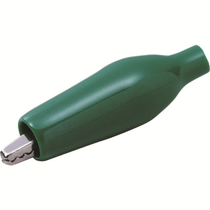 ELPA シールドクリップ S 緑 1袋（ご注文単位1袋）【直送品】