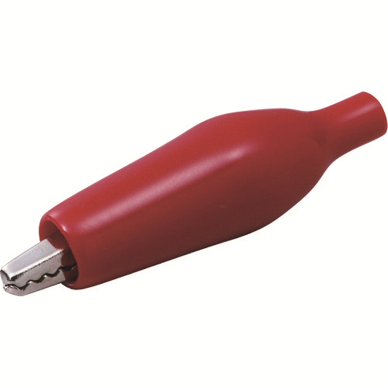 ELPA シールドクリップ S 赤 1袋（ご注文単位1袋）【直送品】