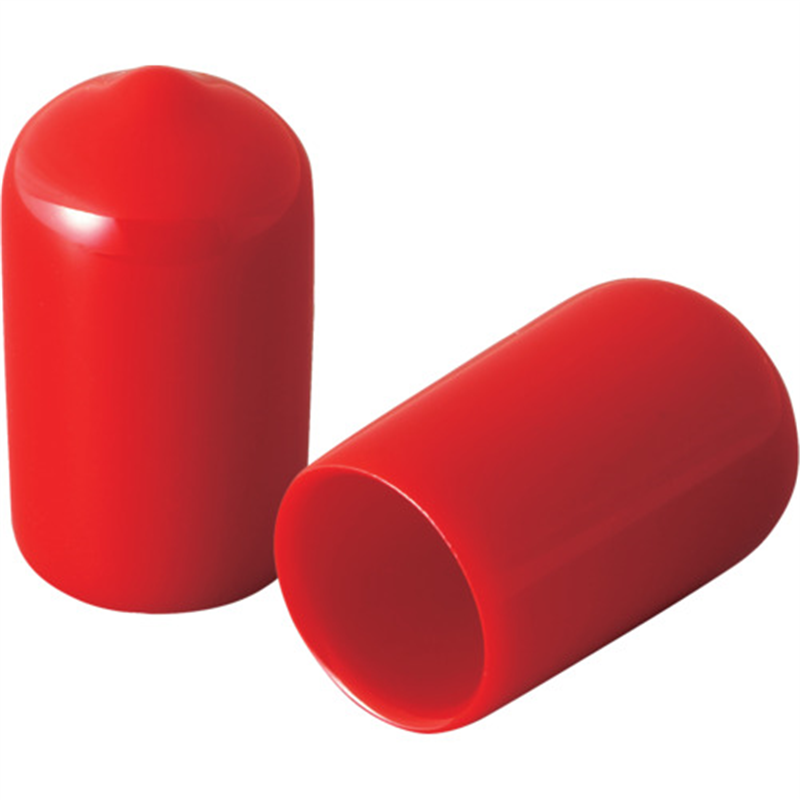 IWATA 保護キャップ 丸 (1個入) 赤 1袋（ご注文単位1袋）【直送品】