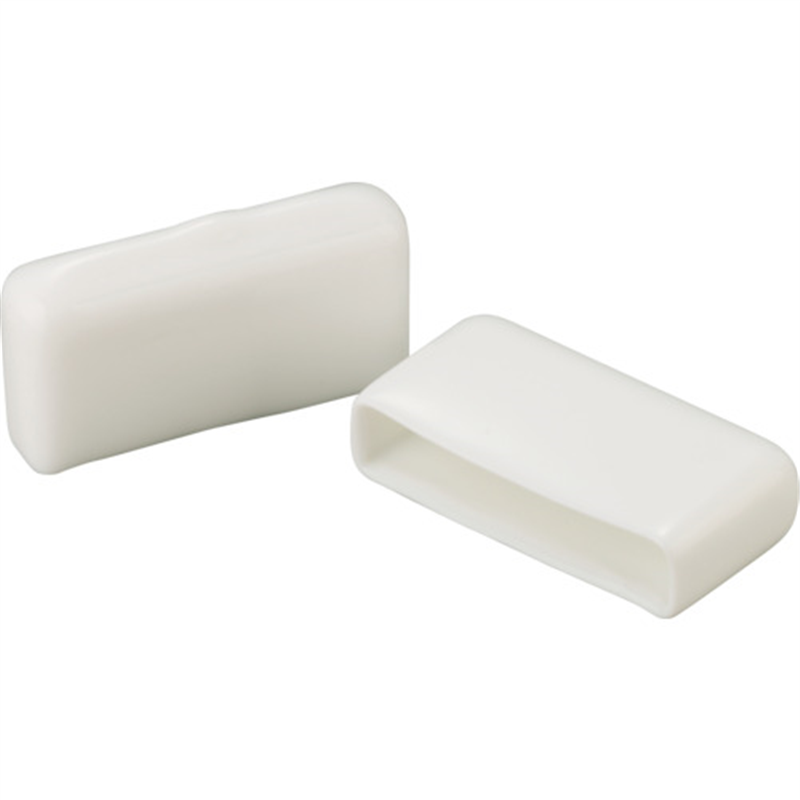 IWATA 保護キャップ フラットバー用 (10個入) 白 1袋（ご注文単位1袋）【直送品】