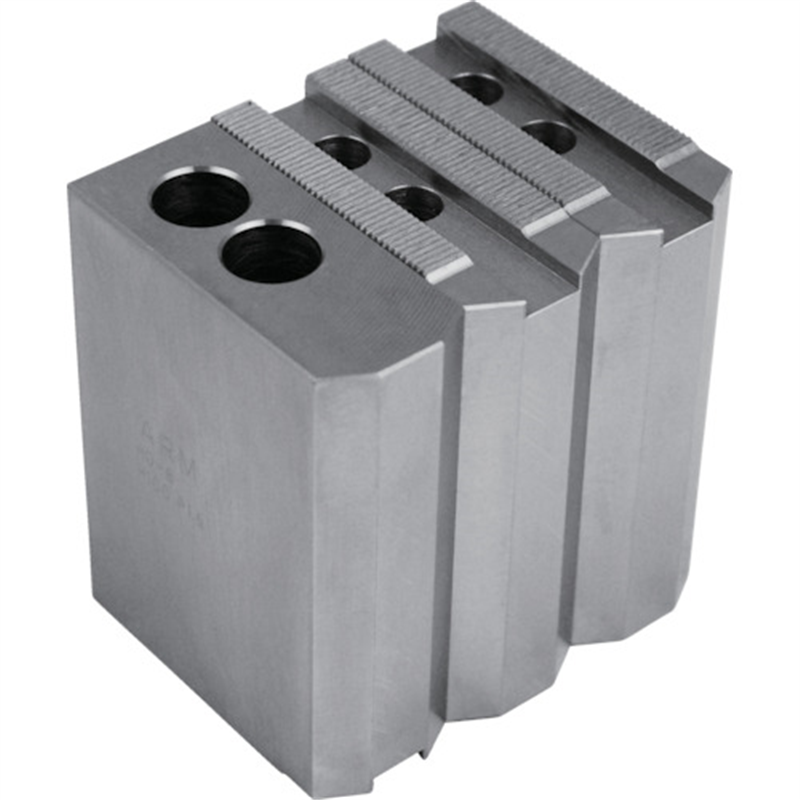 ARM 北川パワーチャック用鉄生爪HO-6H100 1セット（ご注文単位1セット）【直送品】