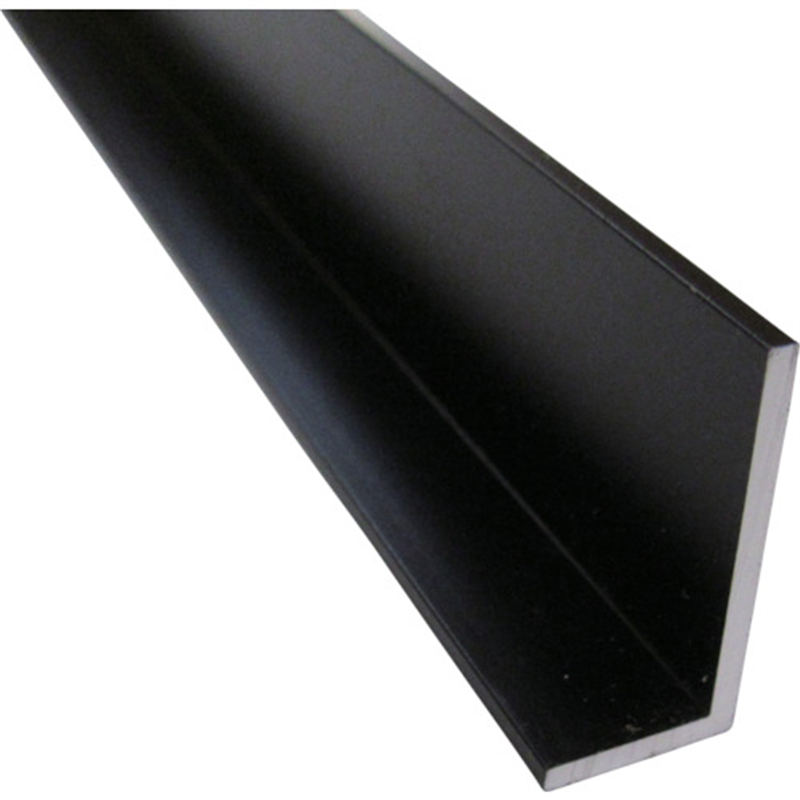 アルインコ アルミ不等辺アングル 10×20×1.5 ブラック 2m 1本（ご注文単位1本）【直送品】