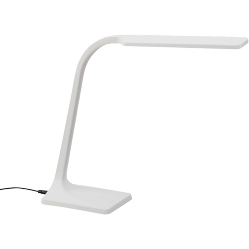 HotaluX 卓上タイプ LEDライトスタンド ブルーライト低減 ホワイト本体 680lm 1台（ご注文単位1台）【直送品】