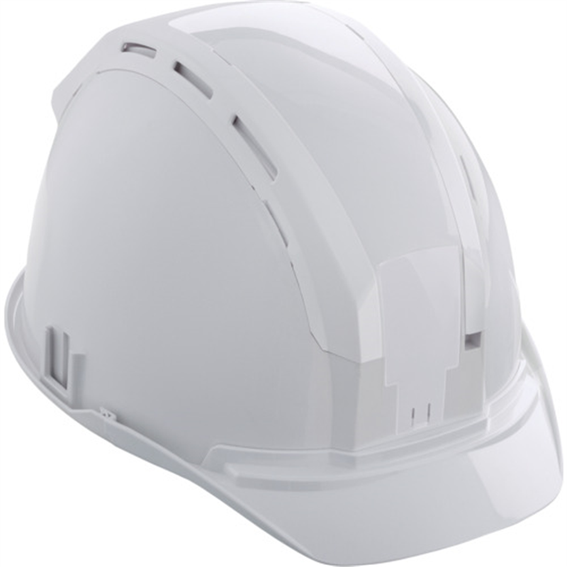 タジマ ヘルメット セフメット(セフ取付溝付ヘルメット) ホワイト 1個（ご注文単位1個）【直送品】