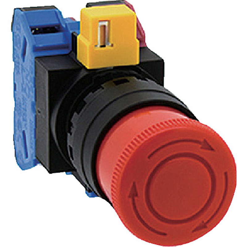 IDEC Φ22非常停止用押ボタンスイッチ 1個（ご注文単位1個）【直送品】