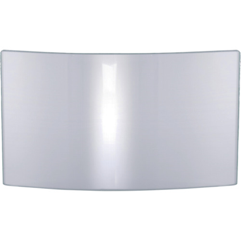 JUTEC 耐熱保護服 フード フリーサイズ用 ポリカーボネートバイザー クリア 100mm×220mm 1個（ご注文単位1個）【直送品】