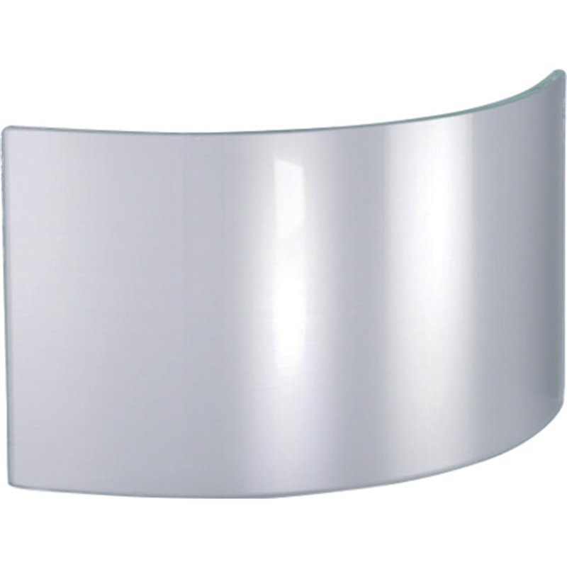 JUTEC 耐熱保護服 フード フリーサイズ用 ガラスバイザー クリア 150mm×250mm 1個（ご注文単位1個）【直送品】