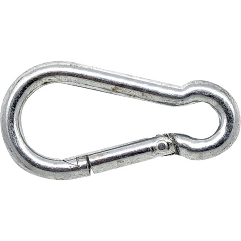 ニッサチェイン 鉄ucスプリングフック 6mm (10個入) 1箱（ご注文単位1箱）【直送品】