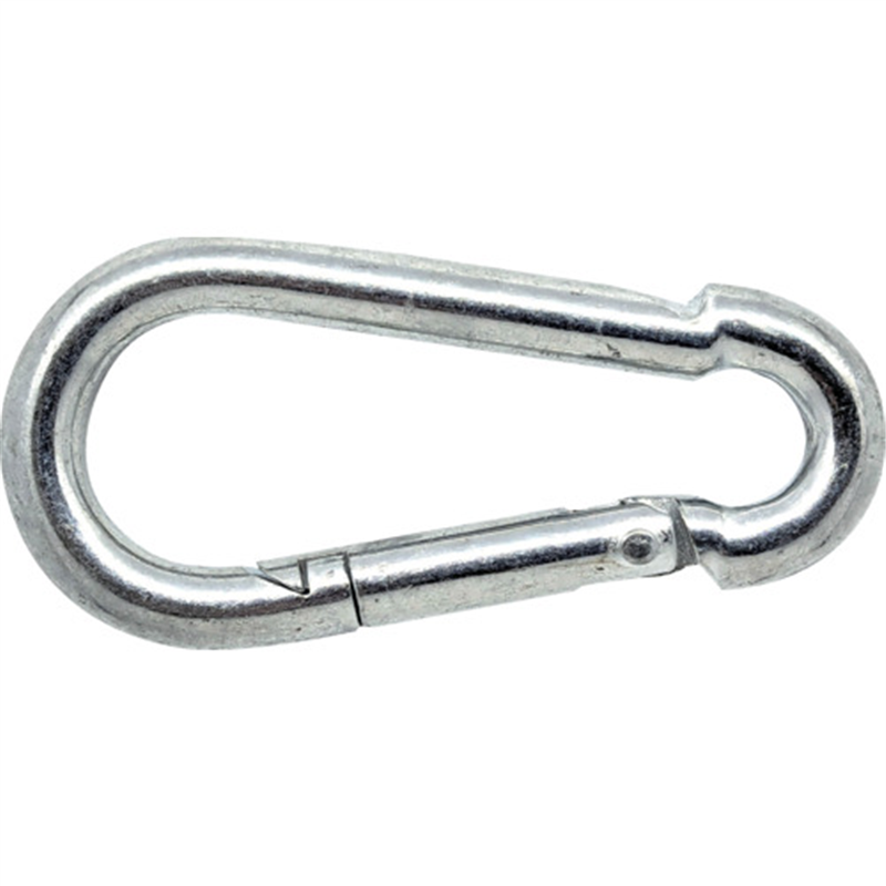 ニッサチェイン 鉄ucスプリングフック 8mm (10個入) 1箱（ご注文単位1箱）【直送品】