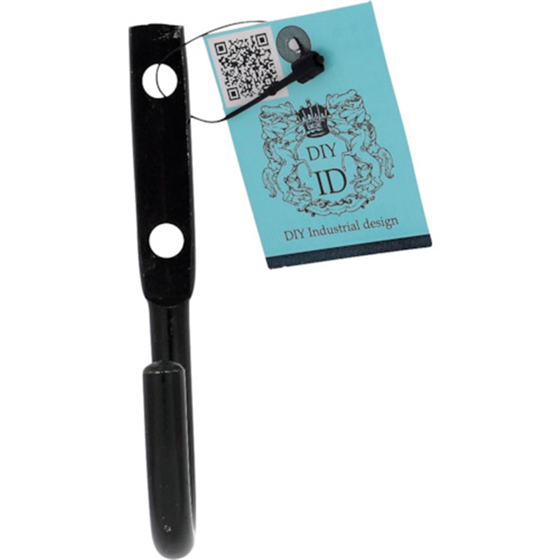 OHSATO 亜鉛黒 ロープフック オープン型 1個（ご注文単位1個）【直送品】