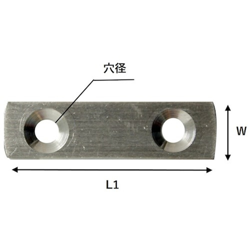 WAKI ステン中厚プレート IH-106 10X37 1個（ご注文単位1個）【直送品】