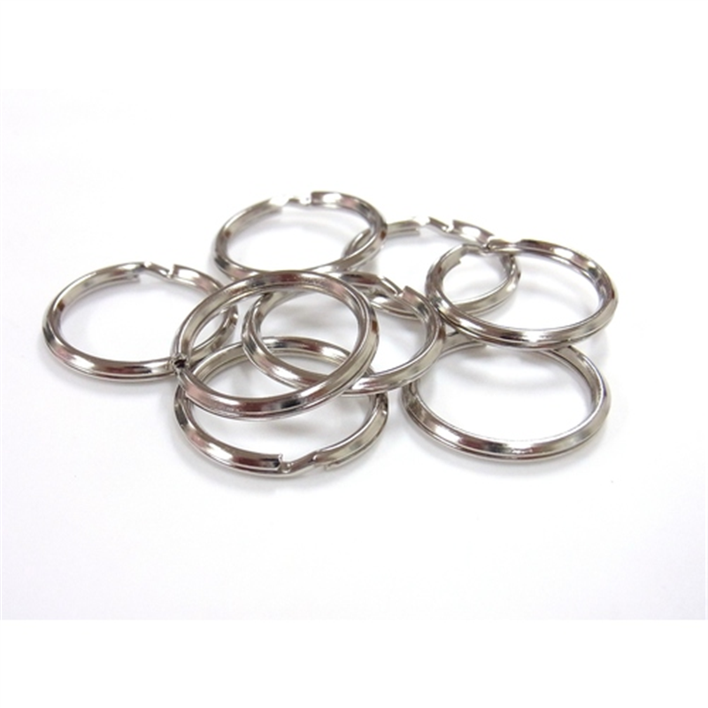 ニッサチェイン ニッケル鉄キーリング (200個入) 1箱（ご注文単位1箱）【直送品】