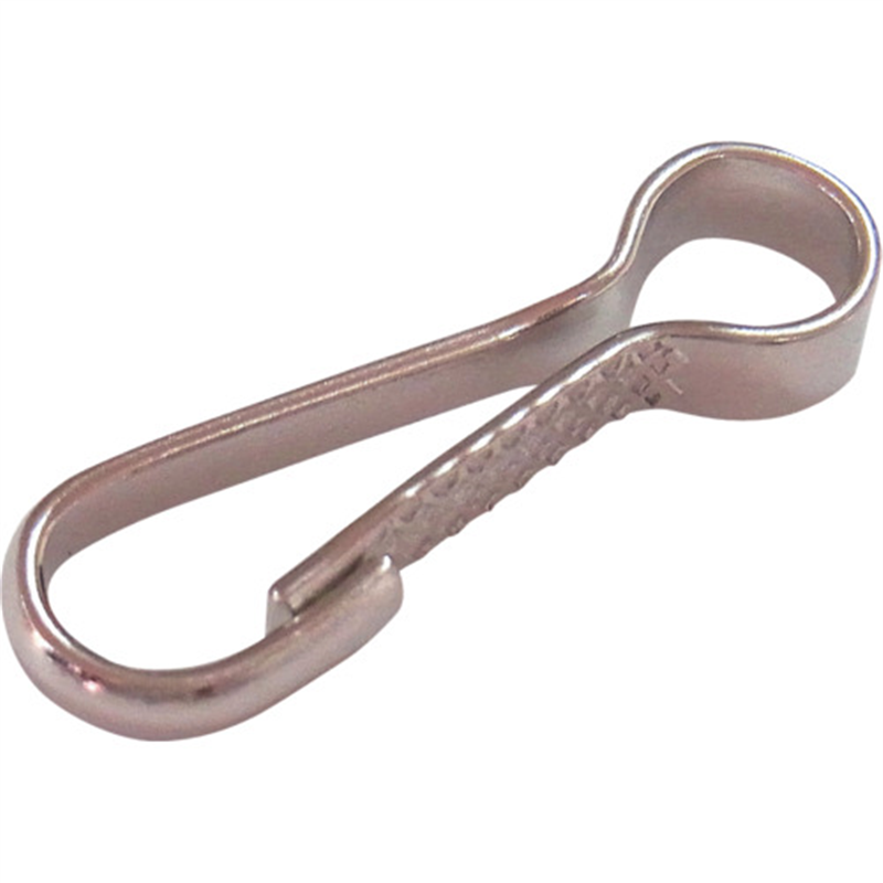 ニッサチェイン ニッケル甲丸スナップ (500個入) 1箱（ご注文単位1箱）【直送品】