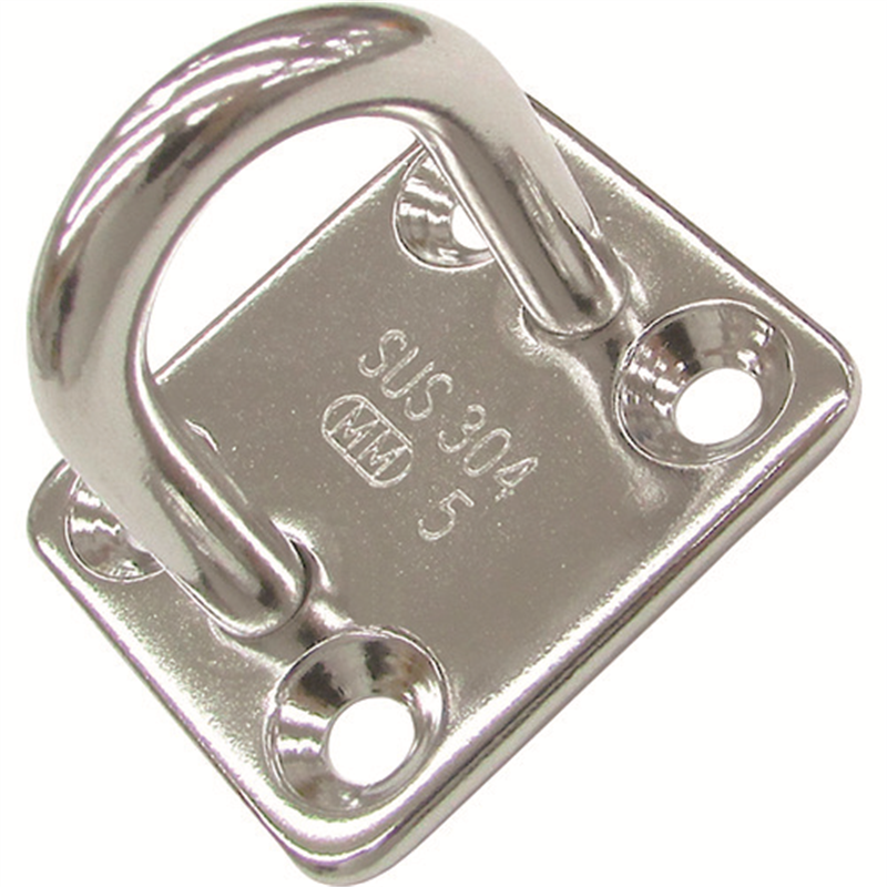 水本 ステンレス アイプレート 34mm×40mm×48mm 1個（ご注文単位1個）【直送品】