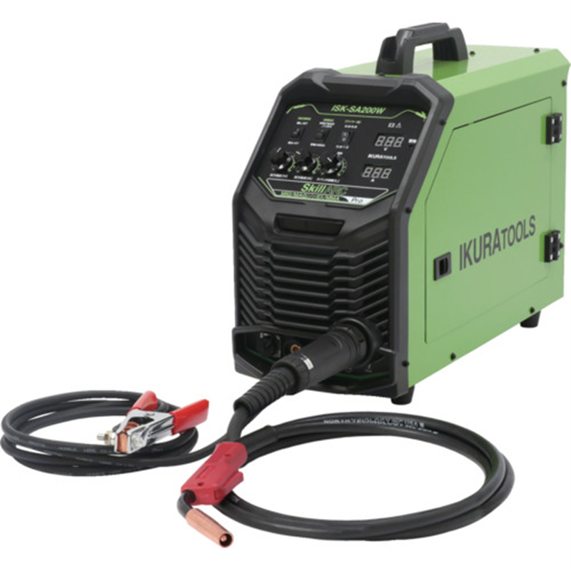 育良 半自動アーク溶接機 スキルアークプロ ISK-SA200W(40085) 1台（ご注文単位1台）【直送品】