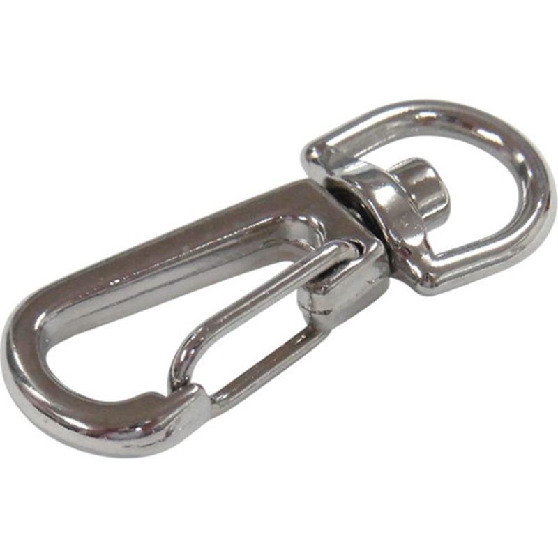 ニッサチェイン ニッケルスプリングスナップ (50個入) 1箱（ご注文単位1箱）【直送品】