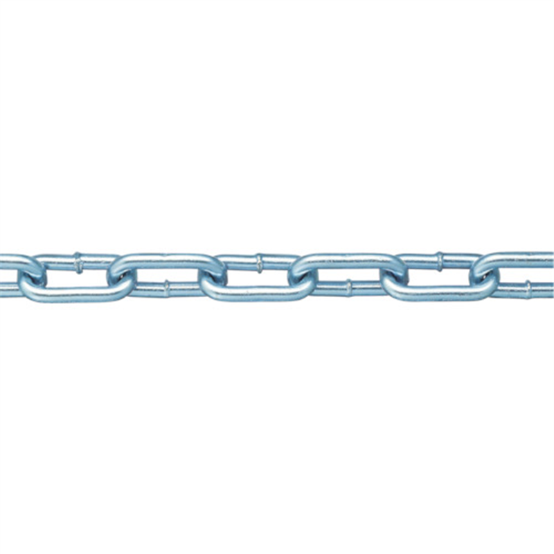 ニッサチェイン 鉄ユニクロ溶接リンクチェイン 5.5mm×30m 1個（ご注文単位1個）【直送品】