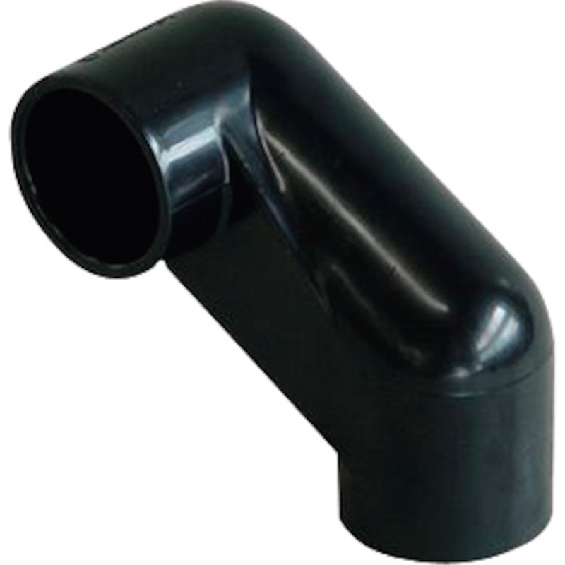 yazaki イレクター Φ28 プラスチックジョイント J-100L ブラック 1個（ご注文単位1個）【直送品】