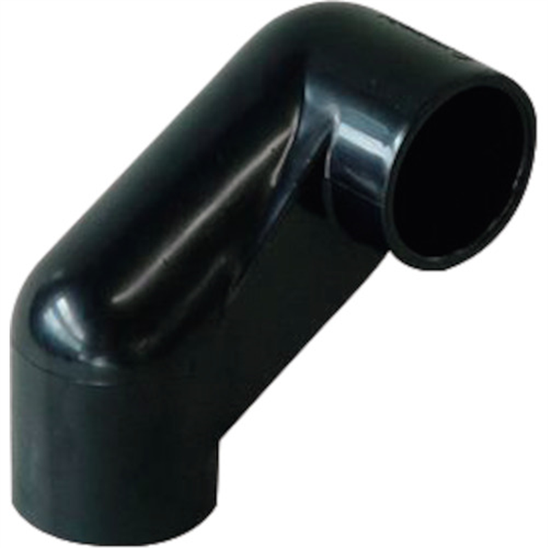 yazaki イレクター Φ28 プラスチックジョイント J-100R ブラック 1個（ご注文単位1個）【直送品】