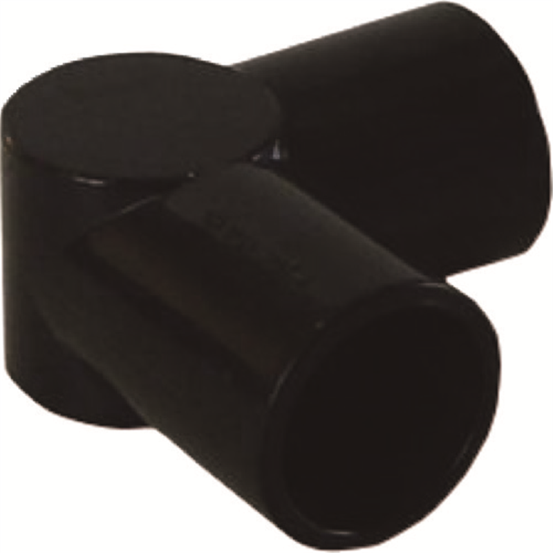 yazaki イレクター Φ28 プラスチックジョイント J-119A ブラック 1個（ご注文単位1個）【直送品】