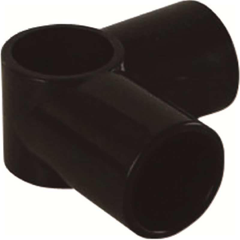 yazaki イレクター Φ28 プラスチックジョイント J-119B ブラック 1個（ご注文単位1個）【直送品】
