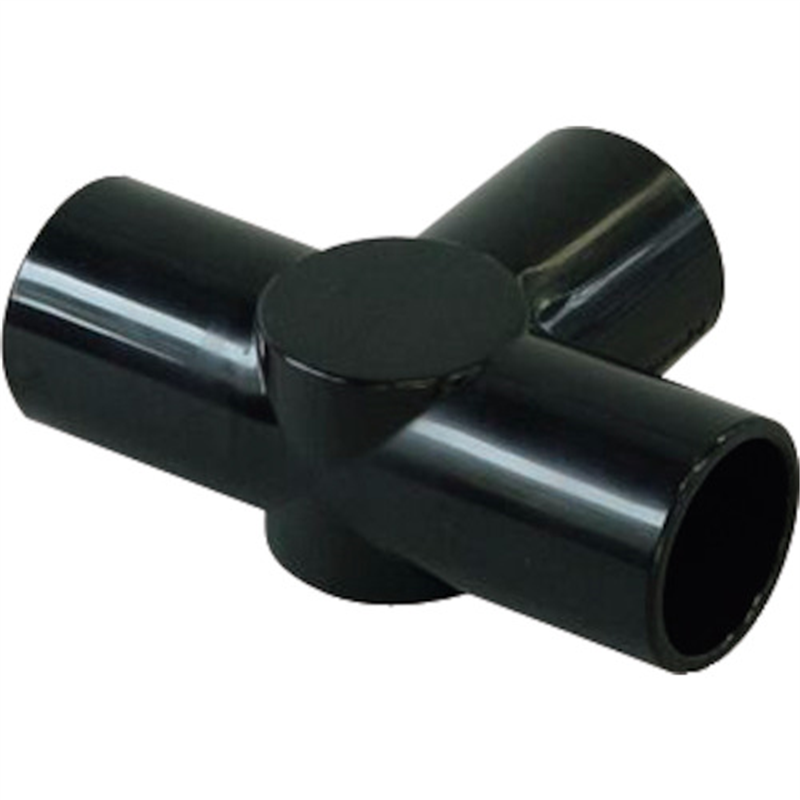 yazaki イレクター Φ28 プラスチックジョイント J-125A ブラック 1個（ご注文単位1個）【直送品】