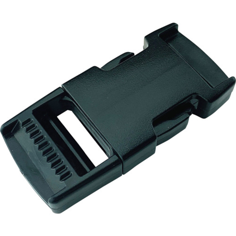 ユタカメイク 平ベルト金具 サイドリリースバックル 角型 25mm幅用 (1個入り) 1個（ご注文単位1個）【直送品】