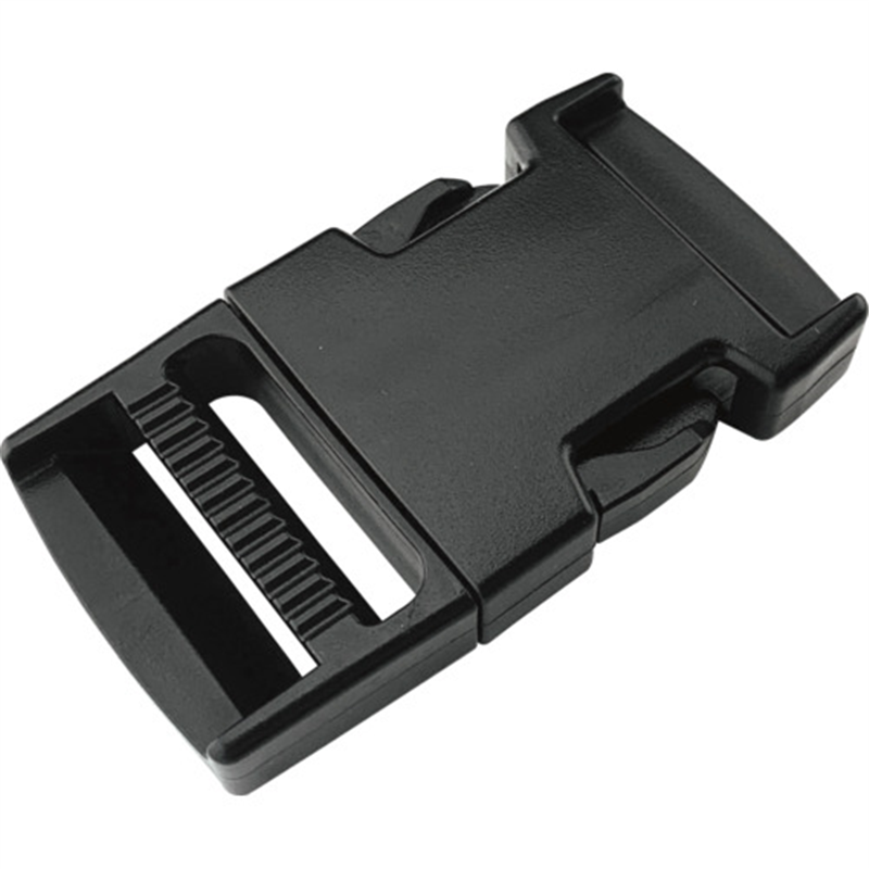 ユタカメイク 平ベルト金具 サイドリリースバックル 角型 30mm幅用 (1個入り) 1個（ご注文単位1個）【直送品】