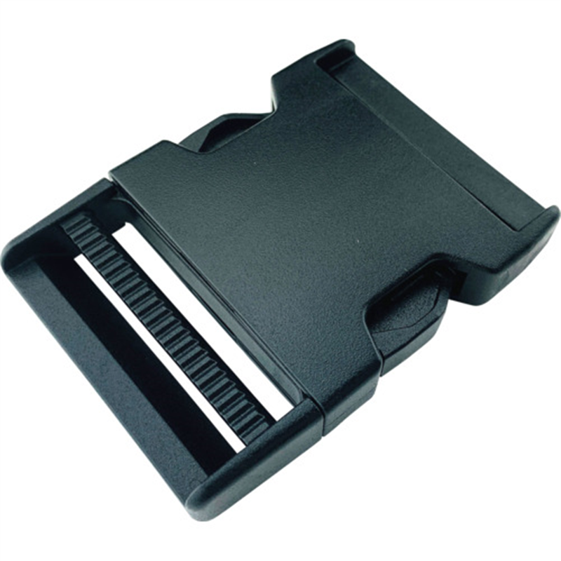 ユタカメイク 平ベルト金具 サイドリリースバックル 角型 50mm幅用 (1個入り) 1個（ご注文単位1個）【直送品】