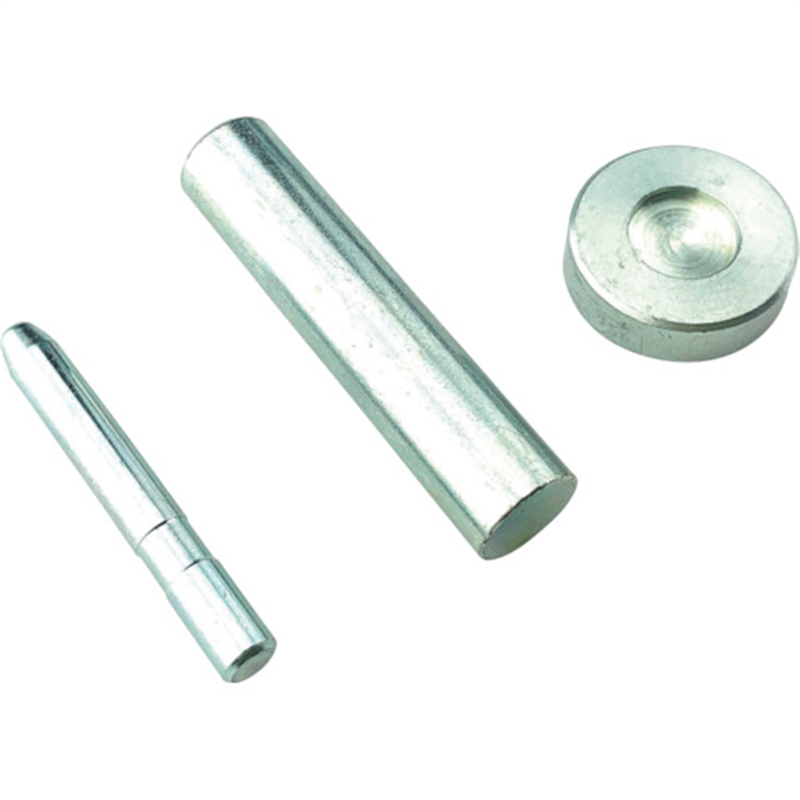 ユタカメイク 平ベルト金具 手打ち式カシメ 台座セット 打棒・ハトメ棒・台座(各1個) 1袋（ご注文単位1袋）【直送品】