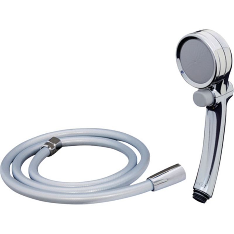 タカギ シャワーホースセット キモチイイバブルシャワピタホースセット(メタリック) 1セット（ご注文単位1セット）【直送品】