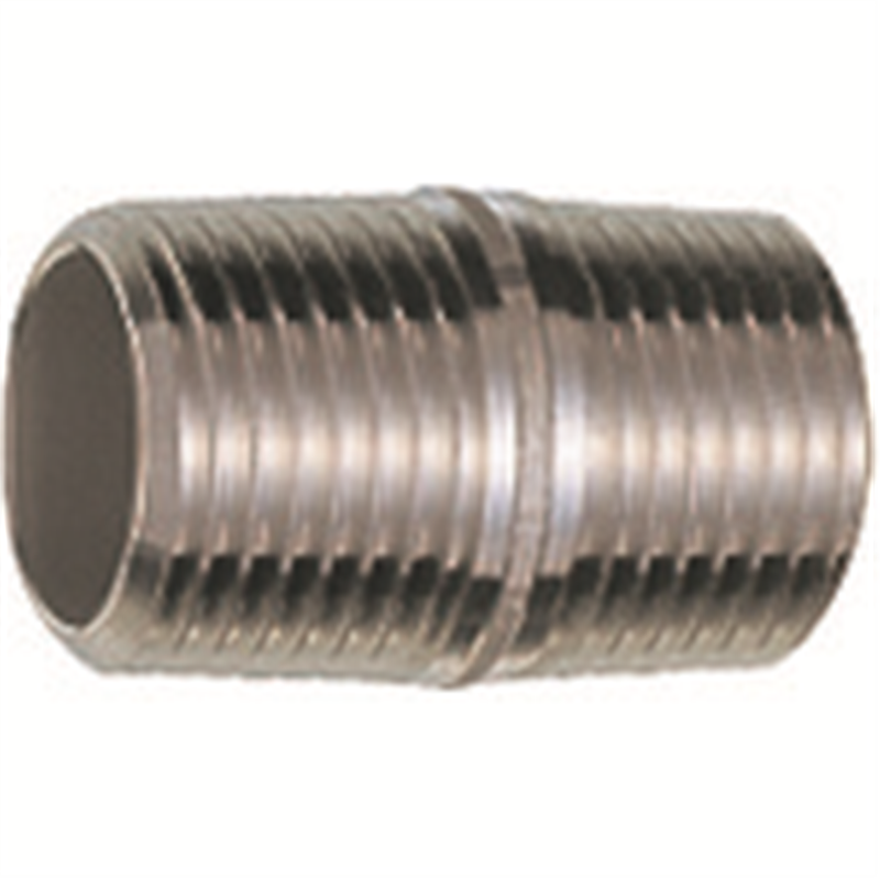 SANEI ステンレス丸ニップル 1個（ご注文単位1個）【直送品】