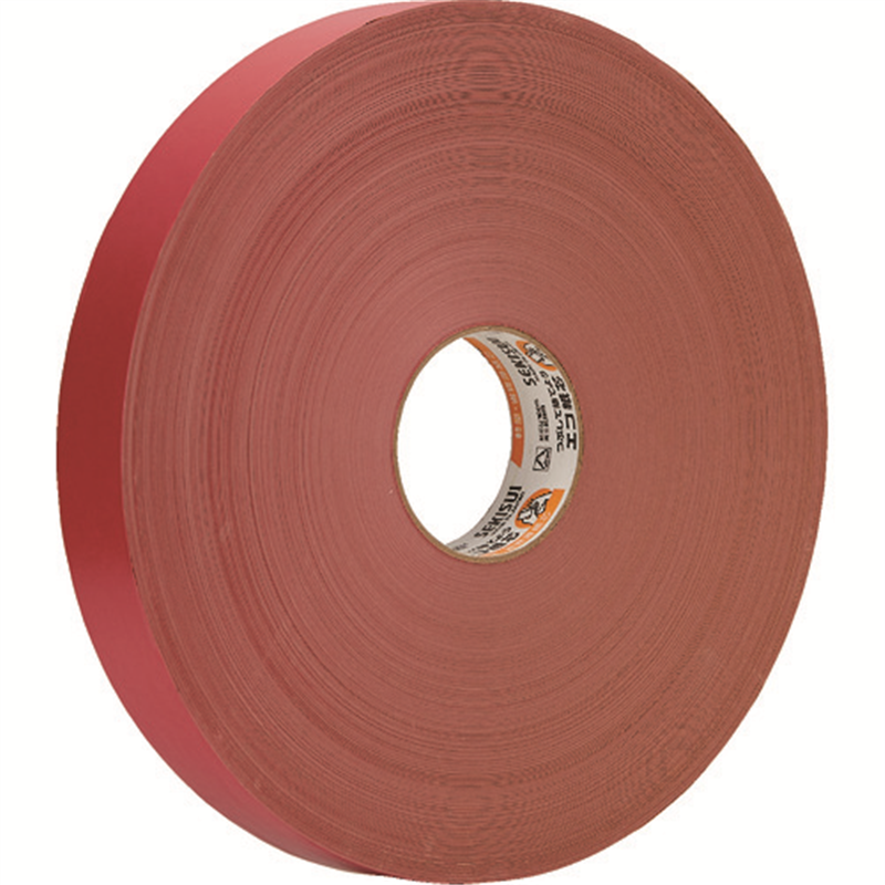 積水 クラフトテープ#500 38×500M 赤色 1巻（ご注文単位6巻）【直送品】