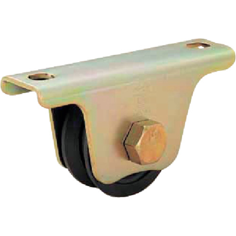 ヤボシ フジキング重量戸車 V型 90mm 枠付 1個（ご注文単位1個）【直送品】