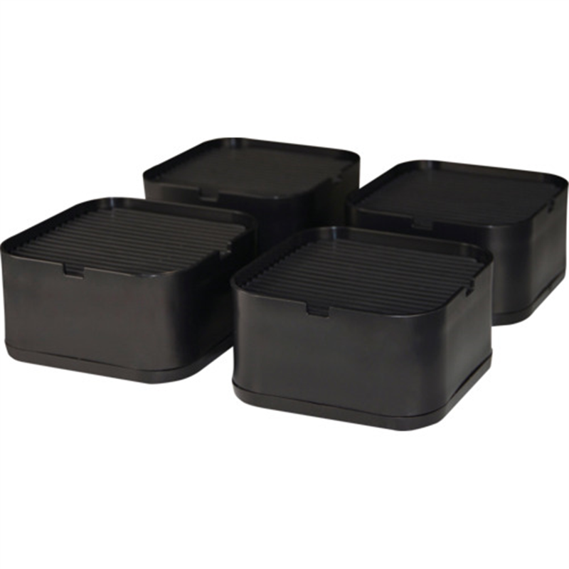 光 かさ上げ台 ブラック 約100×100×53mm 1パック（ご注文単位1パック）【直送品】