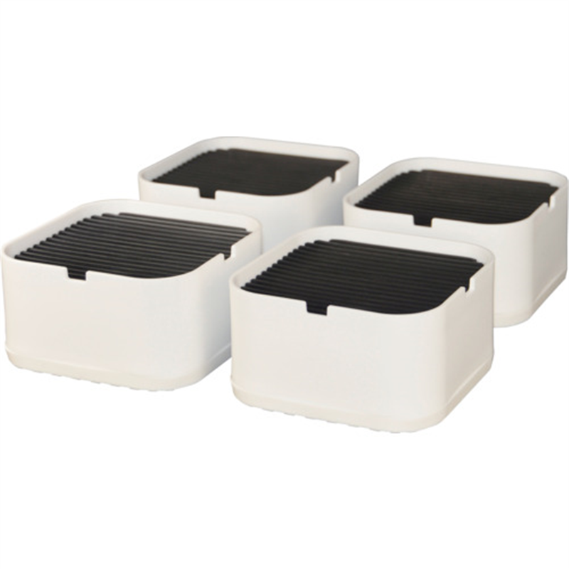 光 かさ上げ台 ホワイト 約100×100×53mm 1パック（ご注文単位1パック）【直送品】