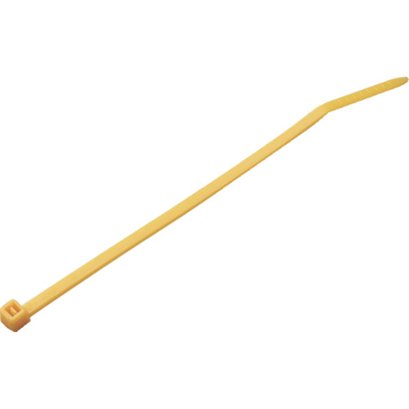 ELPA 結束バンド 結束カラー 100mm イエロー 1袋（ご注文単位1袋）【直送品】