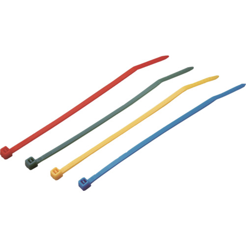 ELPA 結束バンド 結束カラー 200mm アソートカラー 1袋（ご注文単位1袋）【直送品】