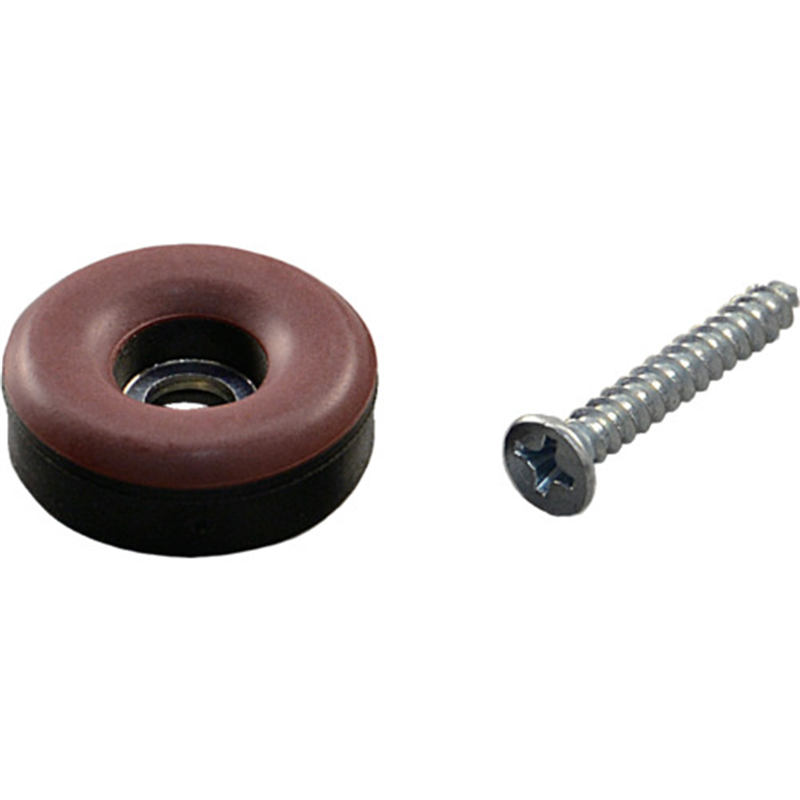 光 スライドクッションビス止めタイプ丸型 7.5×22mm丸 1パック（ご注文単位1パック）【直送品】