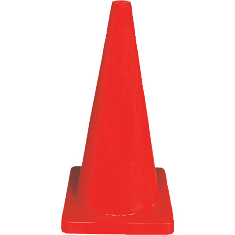 安全興業 安全コーン Wコーン 赤 1本（ご注文単位1本）【直送品】