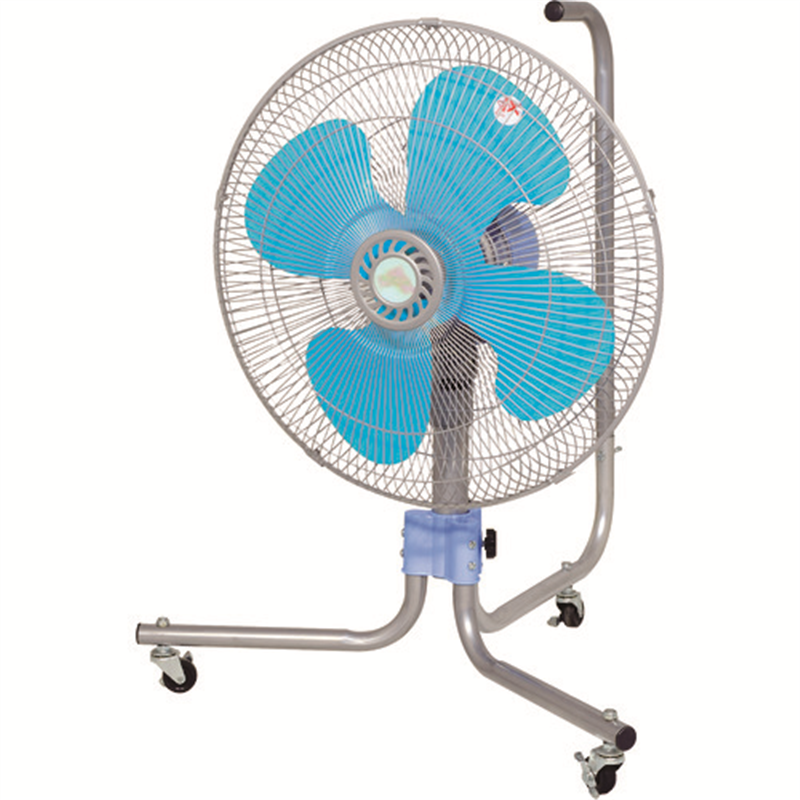 NICHIDO 工場扇 開放式 アース付 床スタンドタイプ(キャスター付) 1台（ご注文単位1台）【直送品】