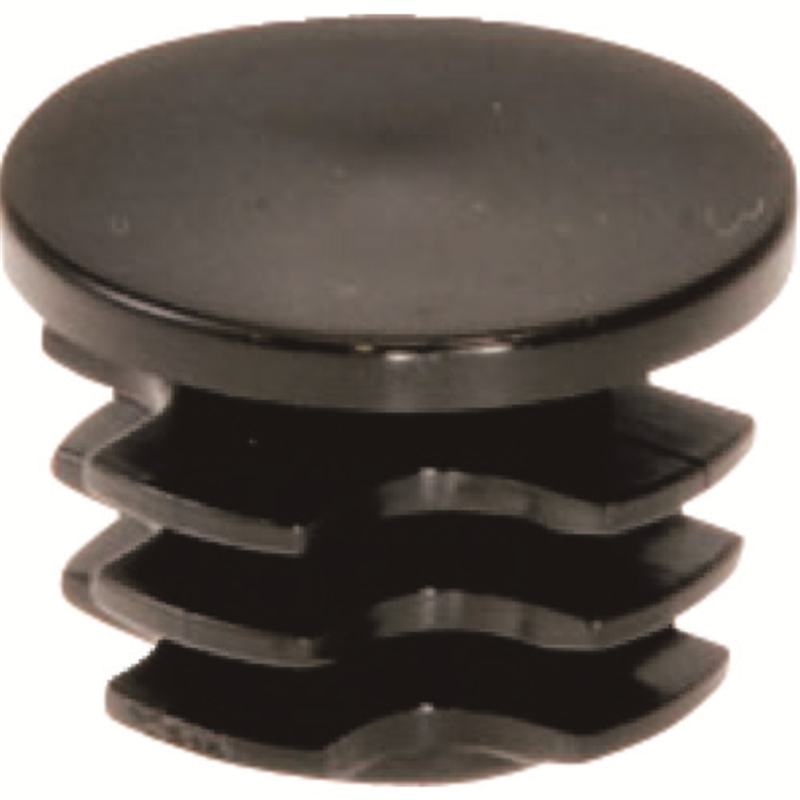 SPACIO ユニプラ・ライトジョイント パイプ用内キャップ ブラック 1個（ご注文単位1個）【直送品】