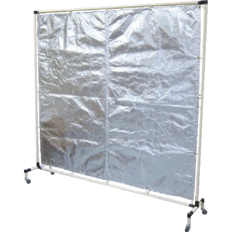 サンユー印刷 キープサーモフェンス(遮熱・溶接遮光フェンス) 不燃シート 2000mm×2000mm 1個（ご注文単位1個）【直送品】