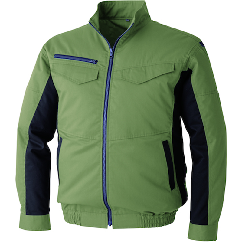 空調服 ファン付ウェア 空調服[[R下]] 長袖ブルゾン ウエアのみ カーキグリーン 3L 1着（ご注文単位1着）【直送品】
