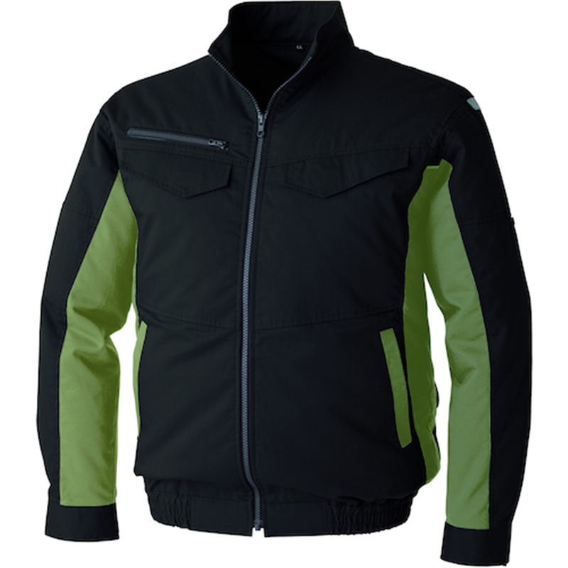 空調服 ファン付ウェア 空調服[[R下]] 長袖ブルゾン ウエアのみ クールブラック 5L 1着（ご注文単位1着）【直送品】