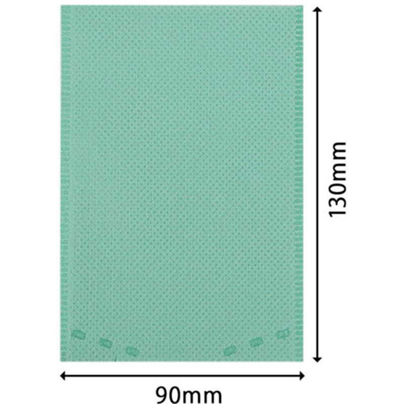 エフピコ SB不織布キャップ小 グリーン 1袋（ご注文単位1袋）【直送品】