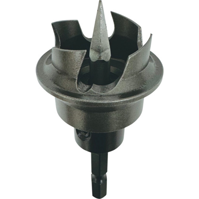 KIドリル 六角軸面取り付ビニールホルソー 22 1本（ご注文単位1本）【直送品】