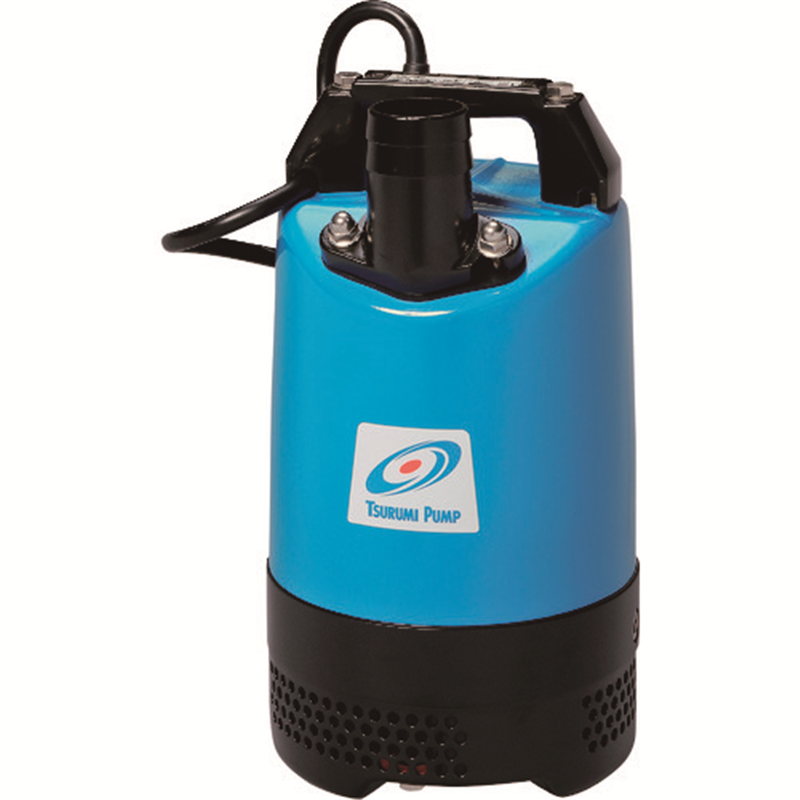 ツルミ 一般工事排水用水中ハイスピンポンプ 50HZ 口径50mm 単相100V 1台（ご注文単位1台）【直送品】