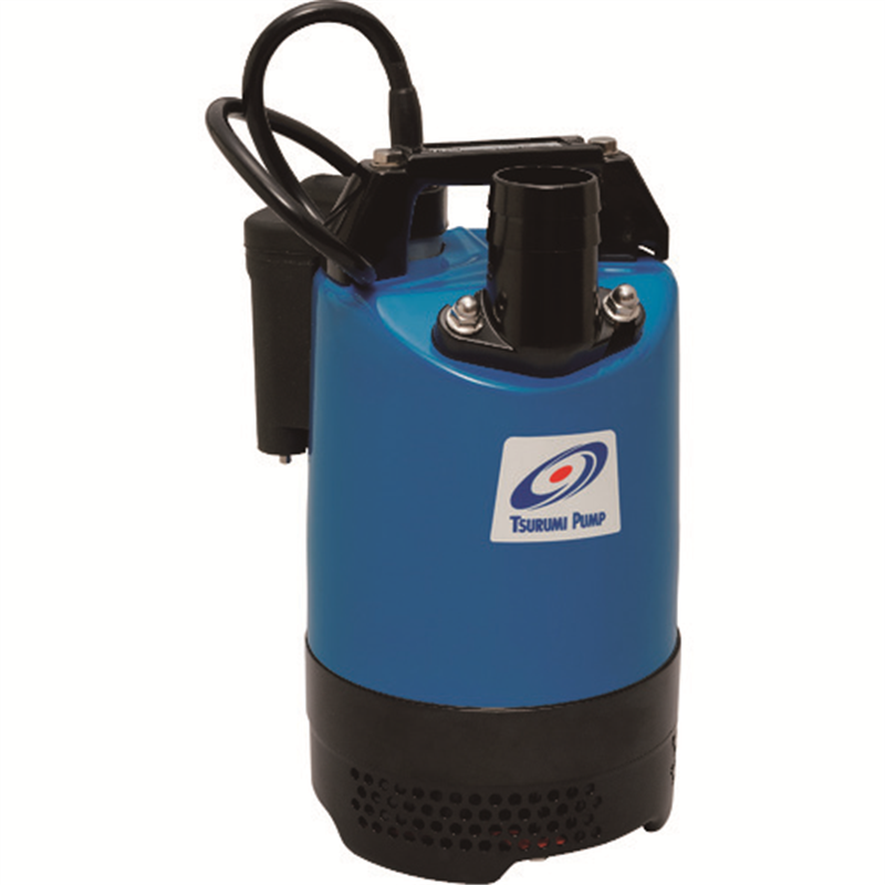 ツルミ 一般工事排水用水中ハイスピンポンプ 50HZ 口径50mm 単相100V 1台（ご注文単位1台）【直送品】