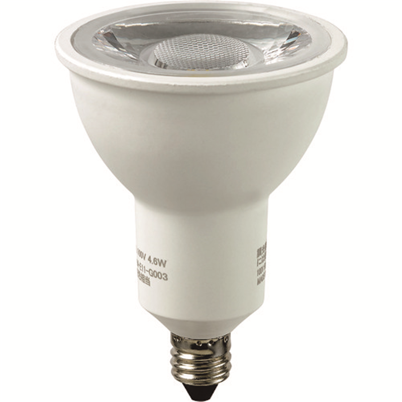 ELPA LED電球 ハロゲンタイプ 410lm 昼光色 E11 1個（ご注文単位1個）【直送品】